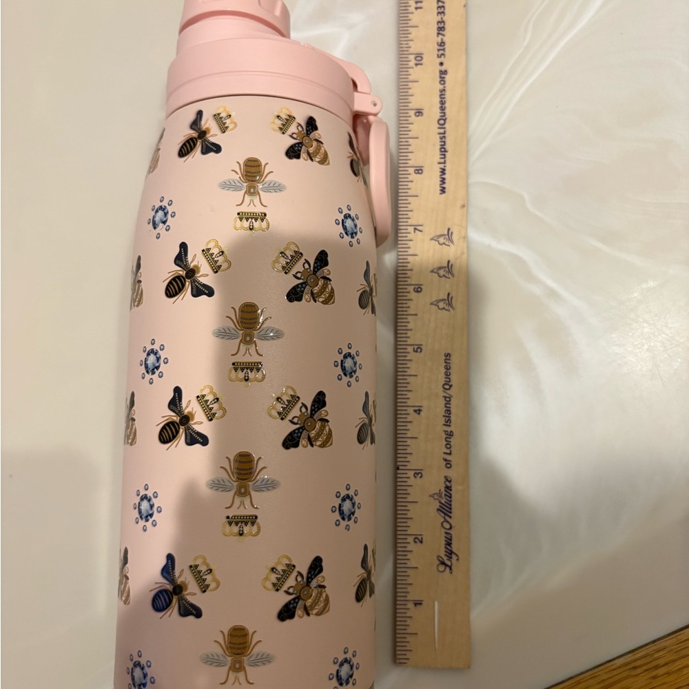 Pink Queen Bee Water Bottle - Insulated - Picture 4 of 4
